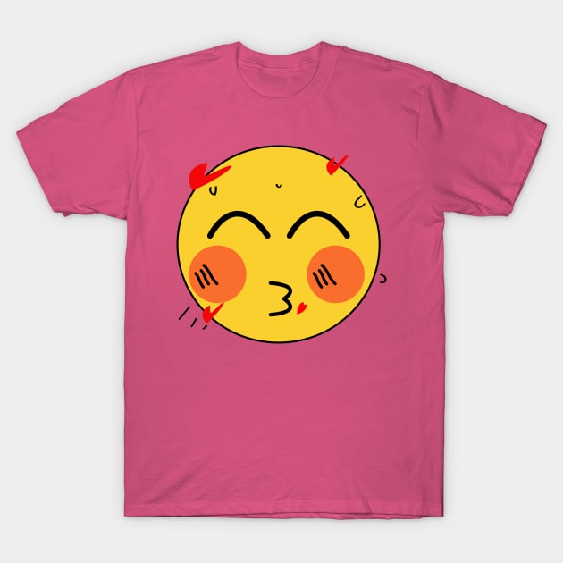 emoji kiss T-Shirt by bratshirt